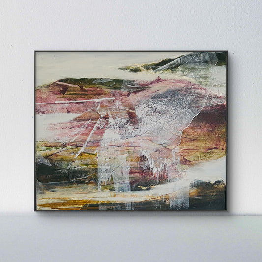 Nature´s reverie, original abstract landscape painting