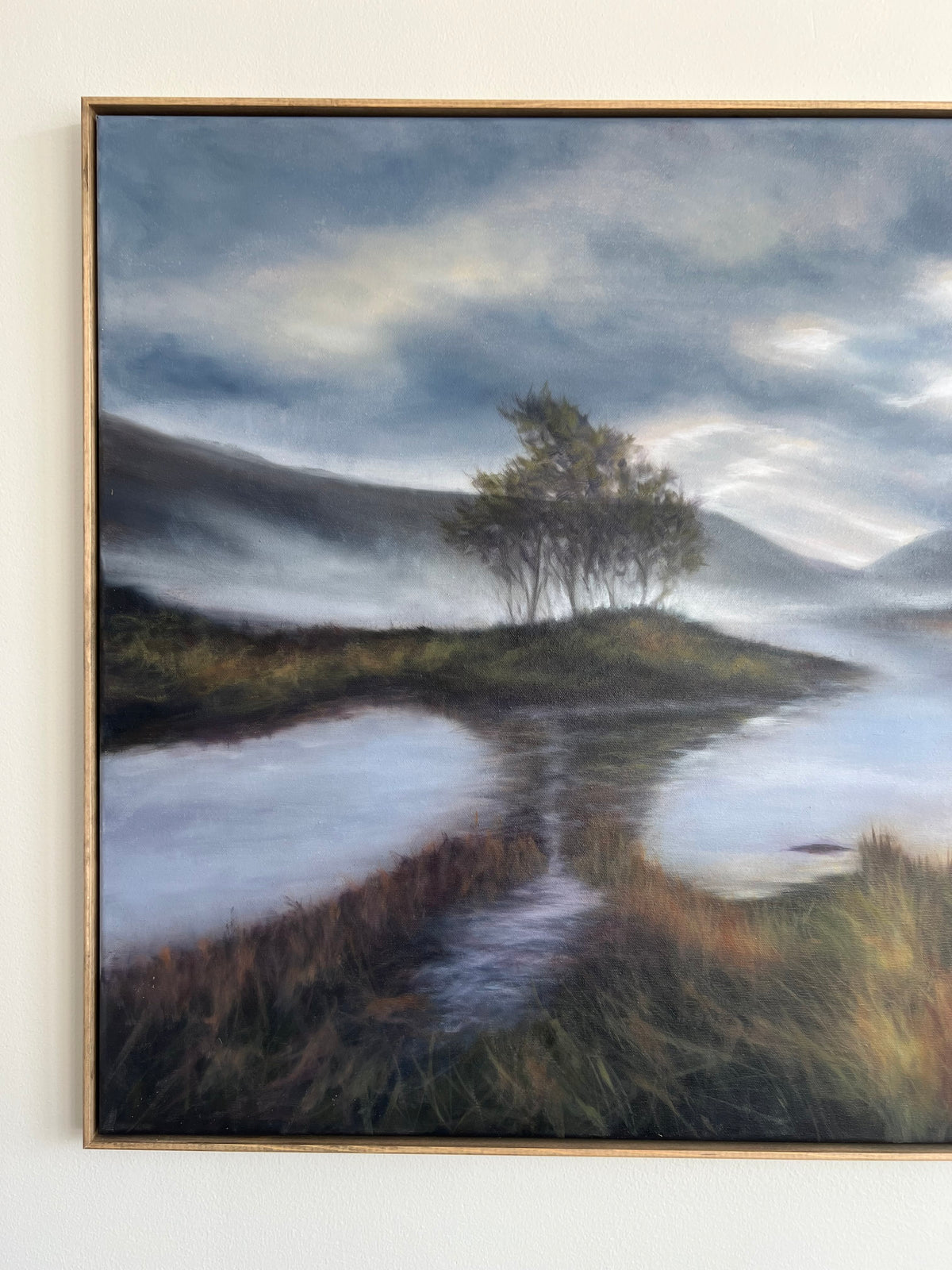 Haven, original oil painting on canvas