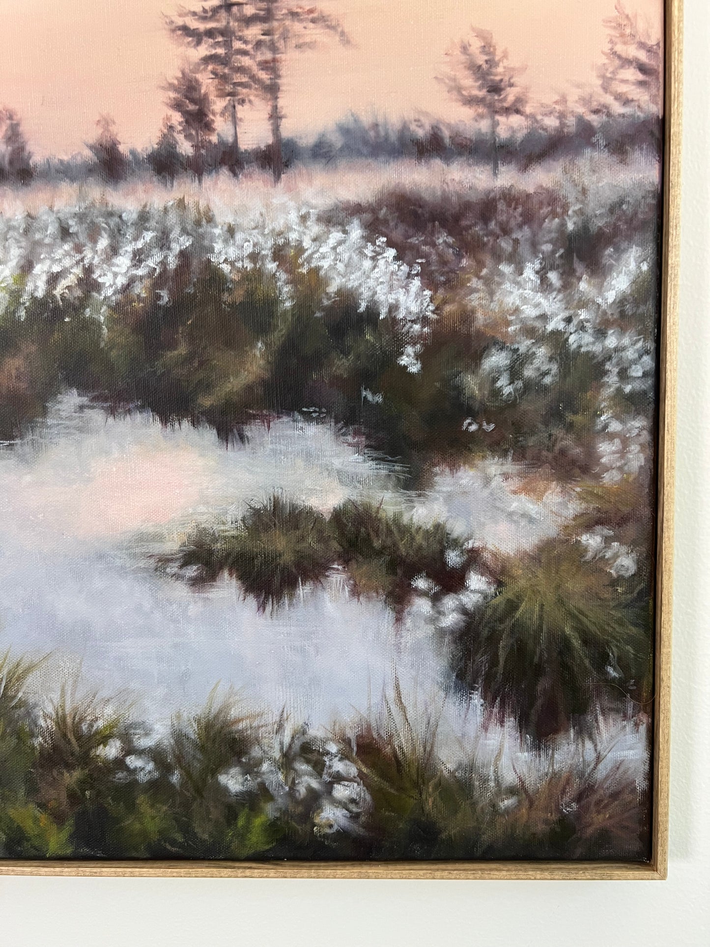 Awakening, original oil painting on canvas