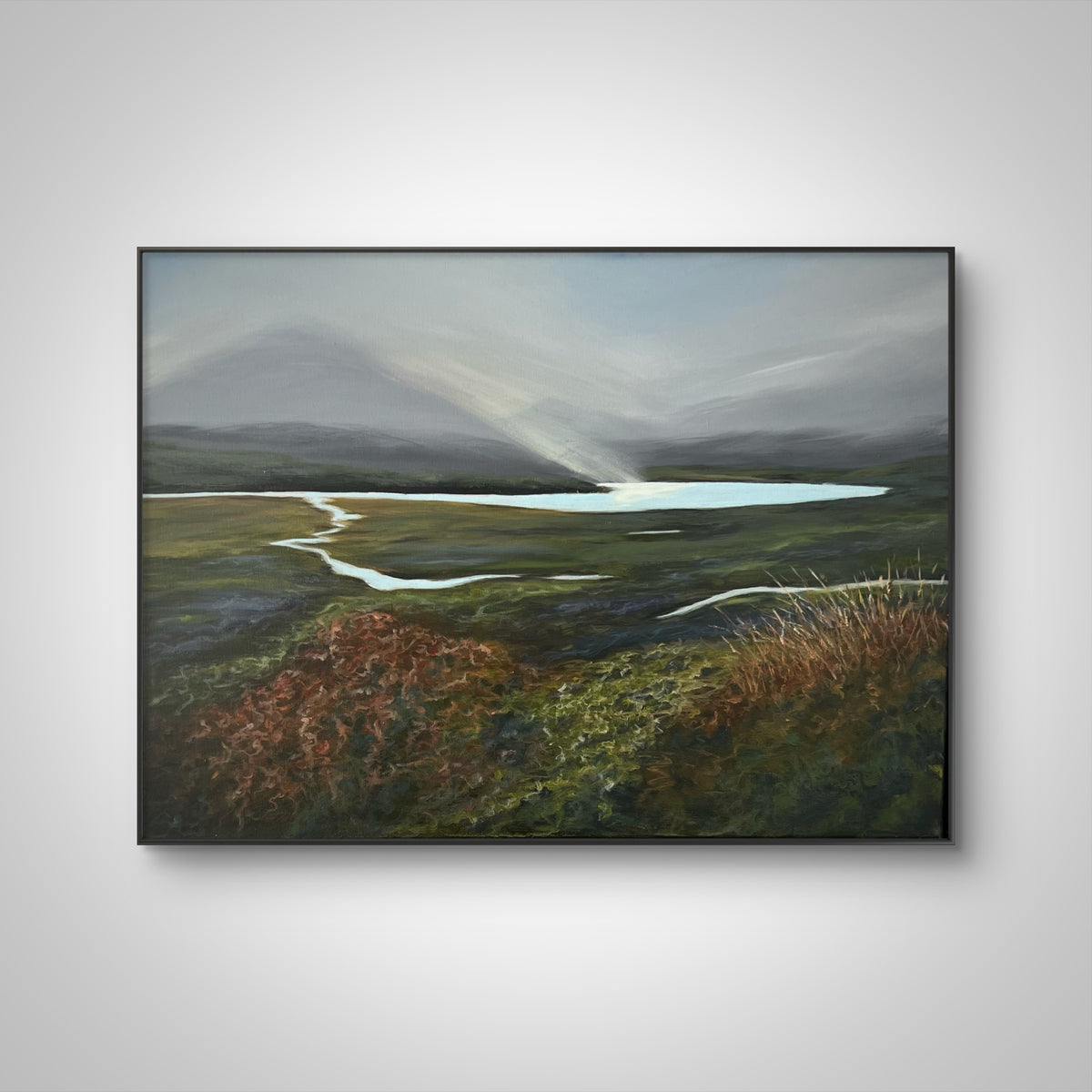 Northlands, original oil painting on canvas