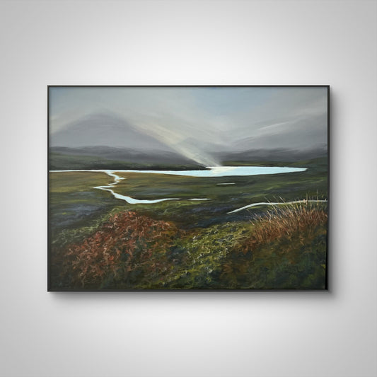 Northlands, original oil painting on canvas